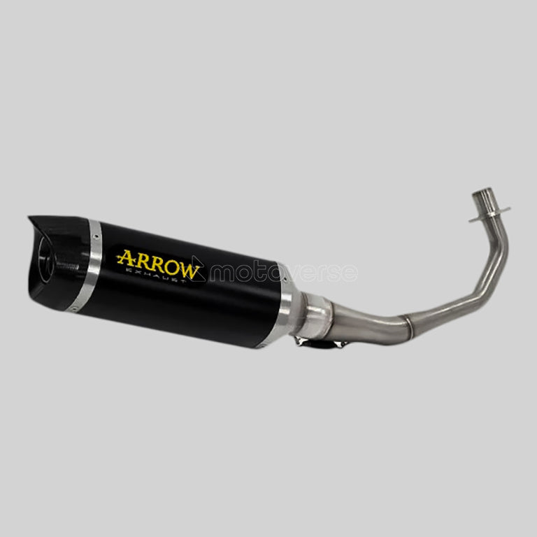 ARROW THUNDER ALUMINIUM DARK SILENCER WITH CARBON END CAP FOR HONDA CB 125 R - 51519AKNW