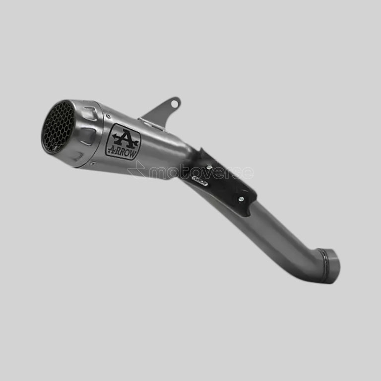 ARROW PRO-RACE TITANIUM SILENCER HALF SYSTEM WITH MESH END CAP FOR KAWASAKI ZX-10R/ZX-10RR - 71215HCPF