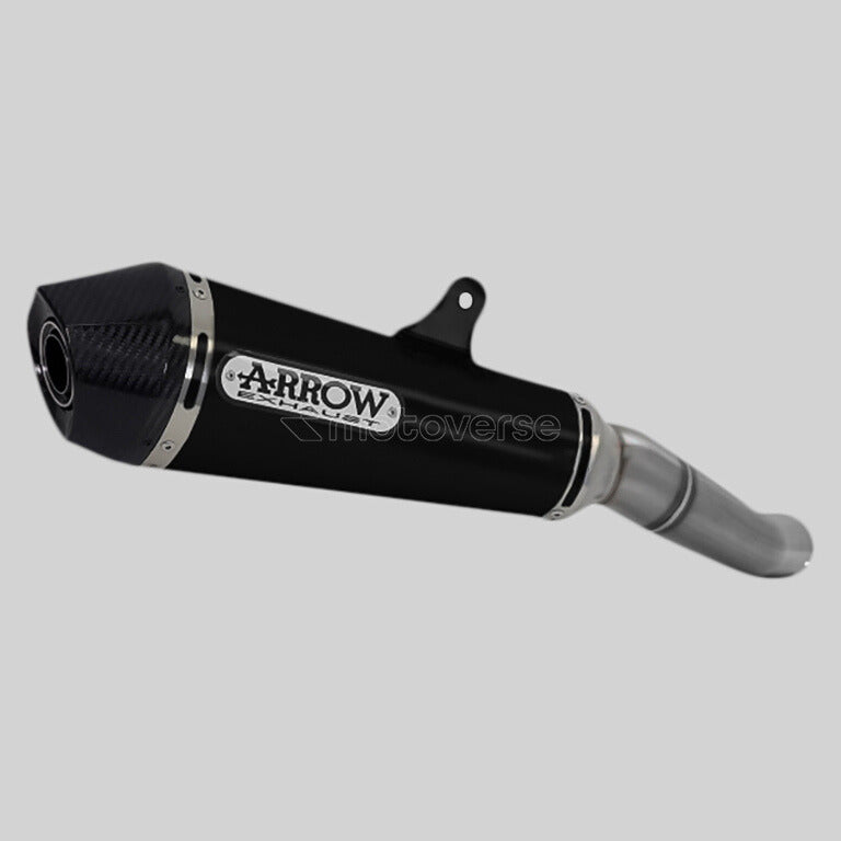 ARROW X-KONE NICHROM DARK SILENCER WITH CARBON END CAP FOR BMW R NINE T - 71502XKN