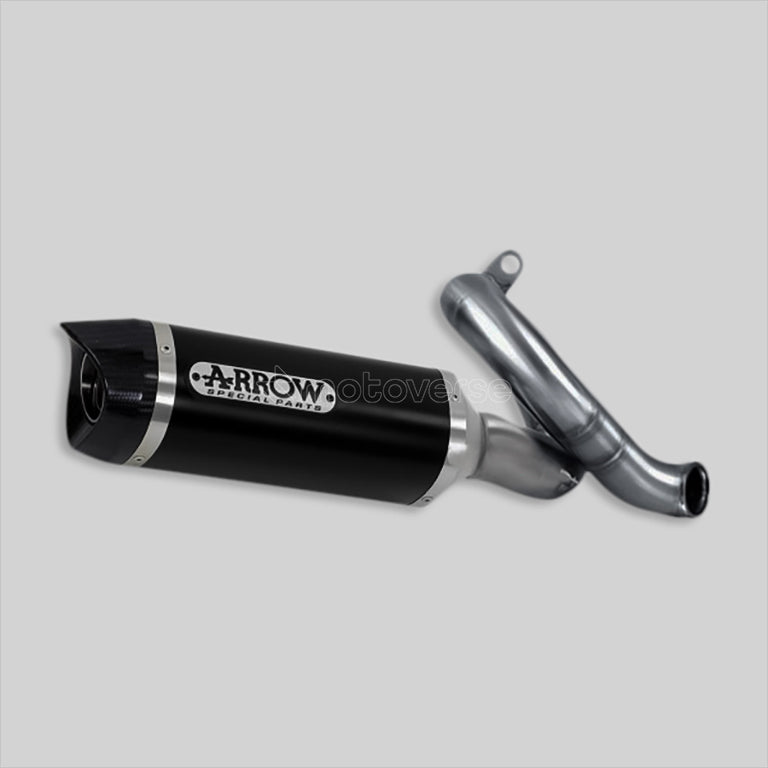 ARROW THUNDER ALUMINIUM DARK SILENCER WITH CARBON END CAP FOR BENELLI BN 302 S - 71827AKN