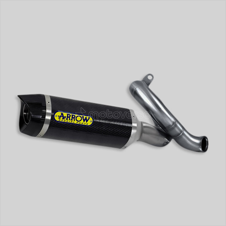 ARROW THUNDER CARBON SILENCER WITH CARBON END CAP FOR BENELLI BN 302 S - 71827MK