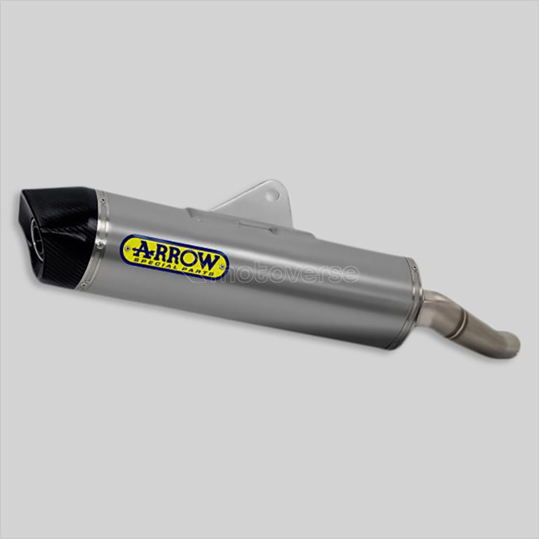 ARROW RACE-TECH ALUMINIUM SILENCER WITH CARBON END CAP FOR BENELLI TRK 502 X - 71889AK