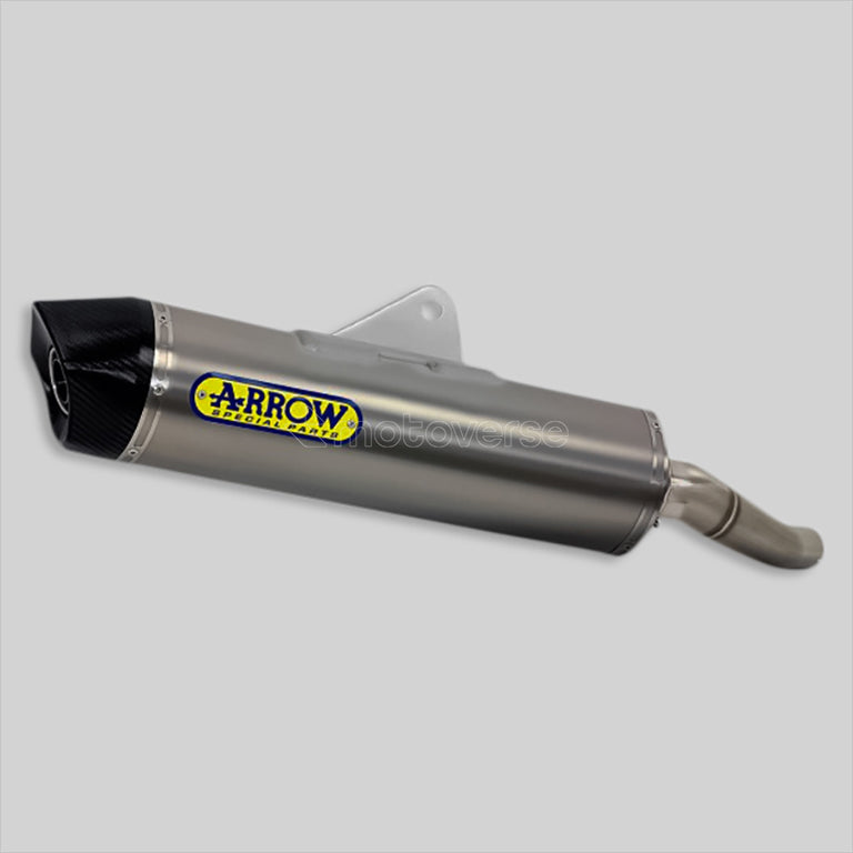 ARROW RACE-TECH TITANIUM SILENCER WITH CARBON END CAP FOR BENELLI TRK 502 X - 71889PK