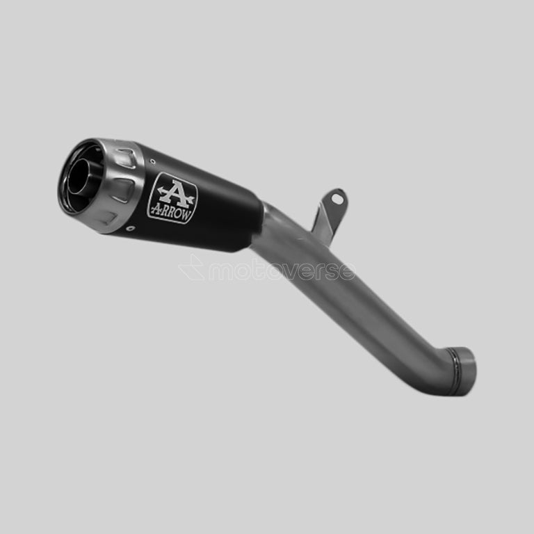 ARROW PRO-RACE NICHROM DARK SILENCER WITH STEEL END CAP FOR BMW R NINE T URBAN GS - 71941PRN