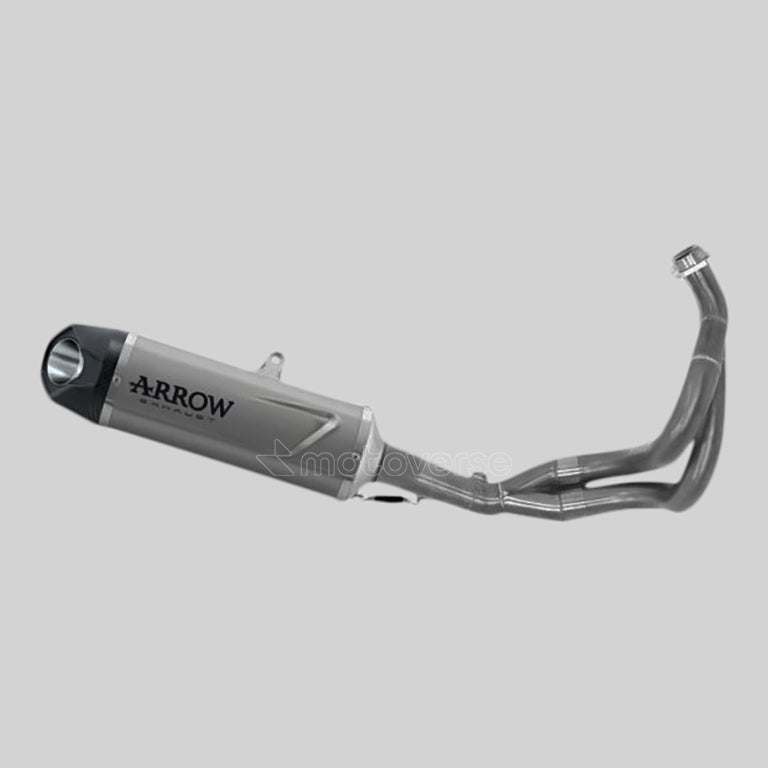 ARROW INDY RACE EVO TITANIUM SILENCER WITH CARBON END CAP FOR KAWASAKI Z 650 - 71961PKW