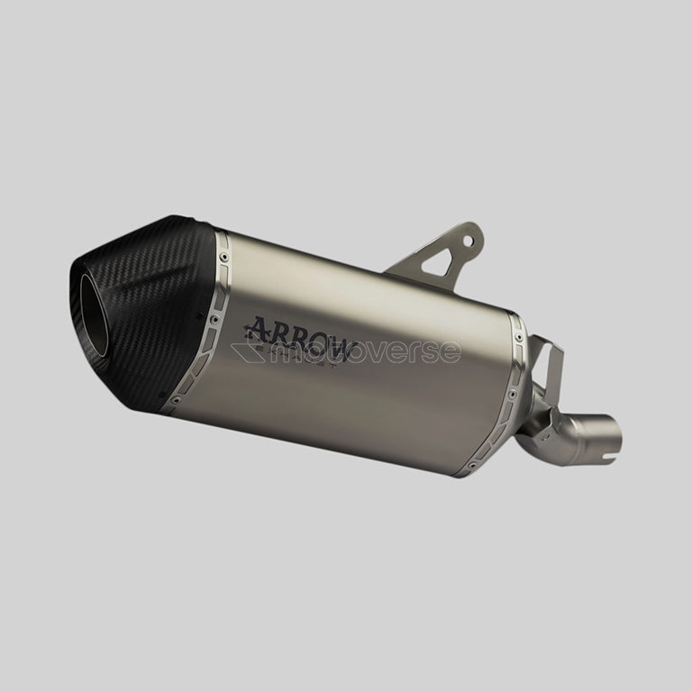 ARROW SONORA RACING TITANIUM SILENCER WITH CARBON END CAP FOR BMW R 1250 GS/ADVENTURE - 72005SK