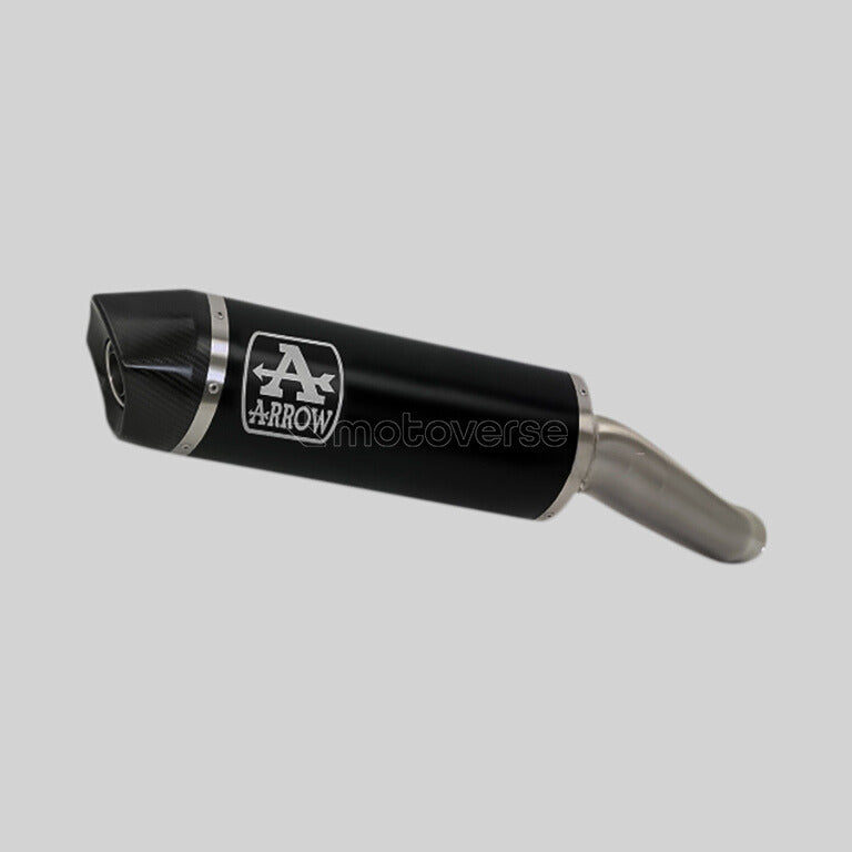 ARROW MAXI RACE-TECH ALUMINIUM DARK SILENCER WITH CARBON END CAP FOR BMW F 850 GS - 72629AKN