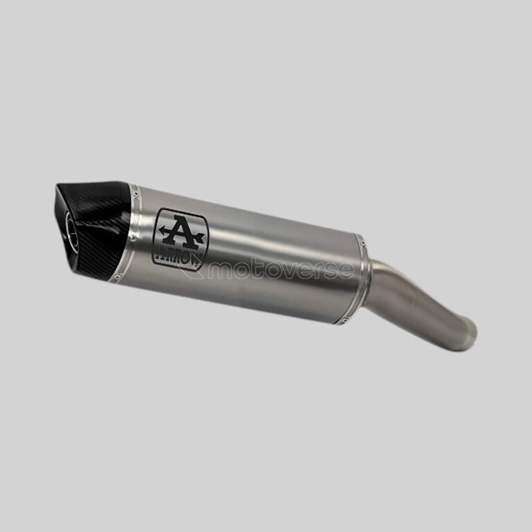 ARROW MAXI RACE-TECH TITANIUM SILENCER WITH CARBON END CAP FOR BMW F 850 GS - 72629PK