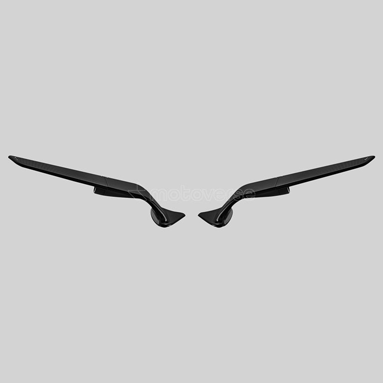 RIZOMA STEALTH MIRRORS PAIR GSX-R 1000 BLACK