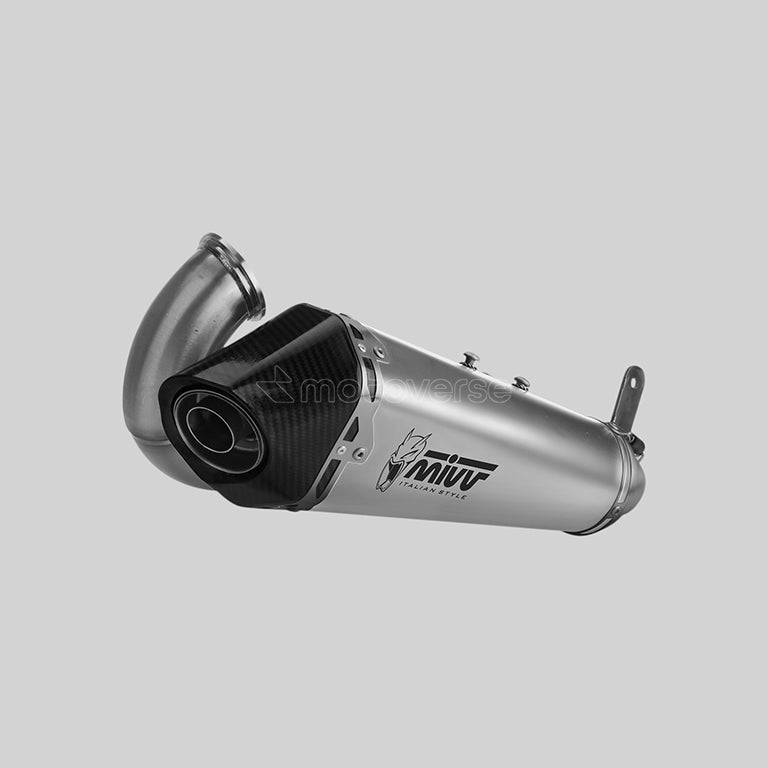 MIVV DELTA STAINLESS STEEL SILENCER FOR DUCATI PANIGALE/STREETFIGHTER V2 - D.046.LDRX