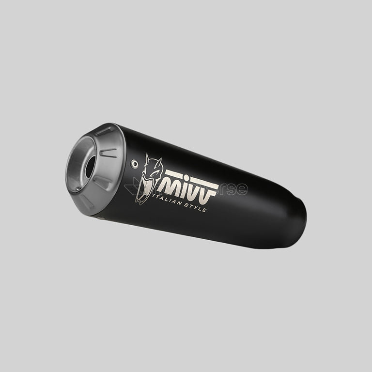 MIVV X-M1 STAINLESS STEEL BLACK SILENCER FOR DUCATI SCRAMBLER 800 - D.050.LC4B