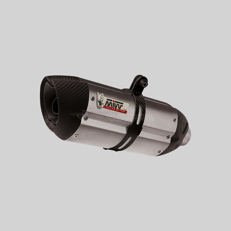 MIVV SUONO STAINLESS STEEL SILENCER FOR DUCATI MULTISTRADA V4 1100/S - D.052.L7