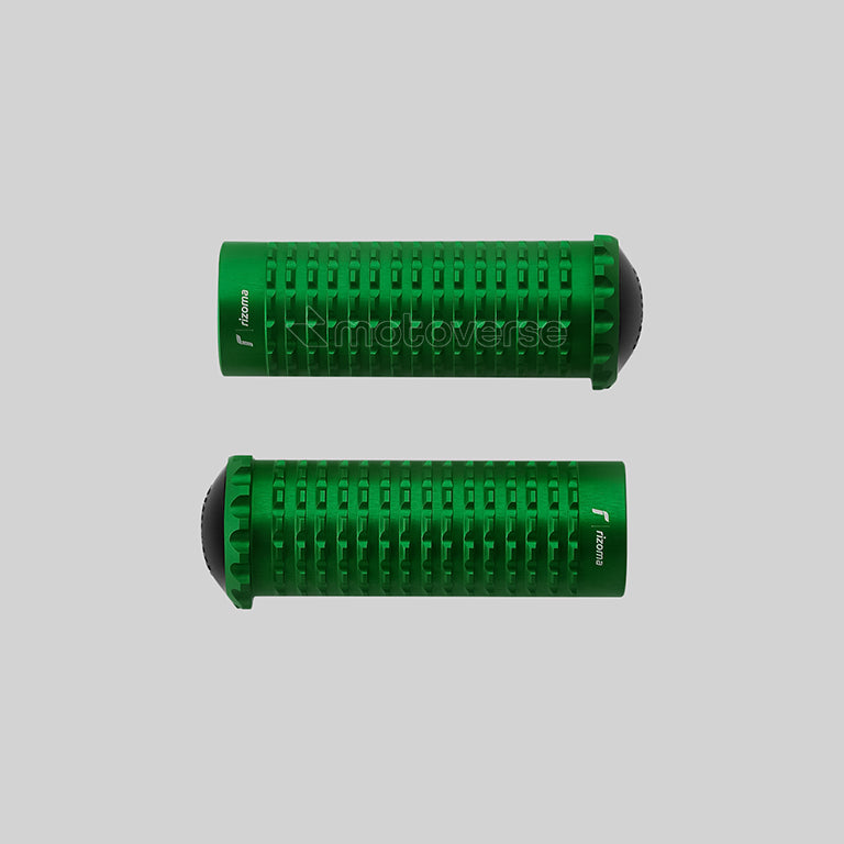 RIZOMA EXTREME FOOTPEGS KRYPTON GREEN ANODIZED - PE631V