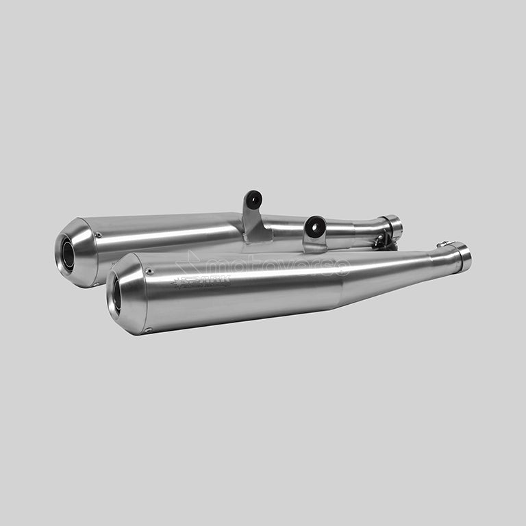 SPARK 70’S STAINLESS STEEL SILENCERS FOR TRIUMPH BONNEVILLE/SE - GTR0201I