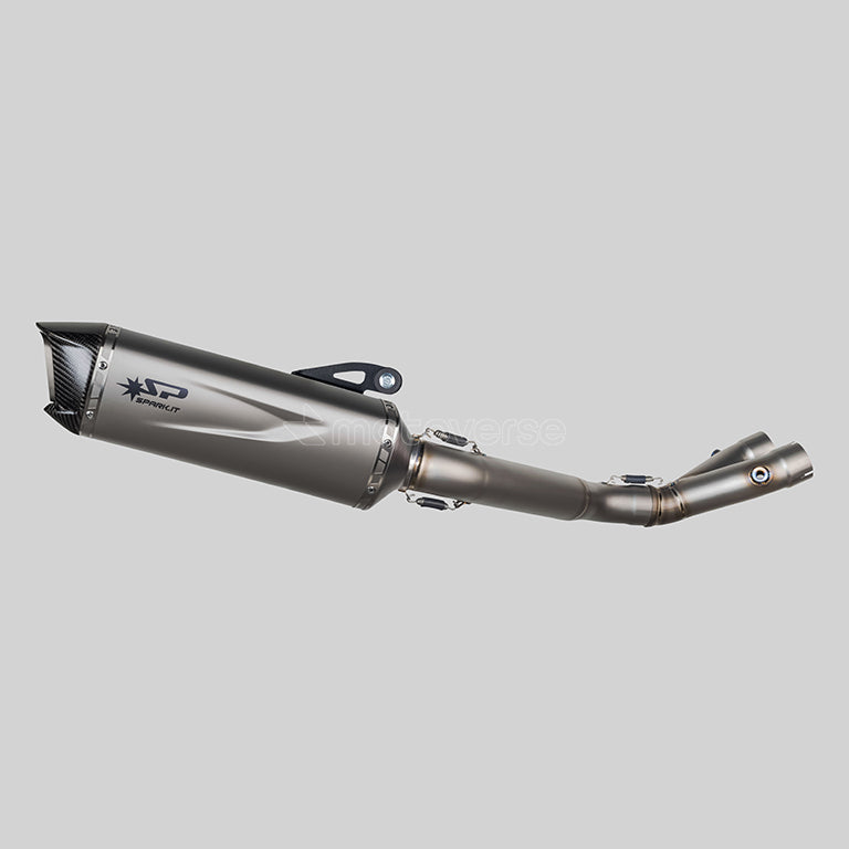 SPARK FIGHTER TITANIUM FULL EXHAUST FOR YAMAHA YZF-R1/MT-10 - GYA8859T