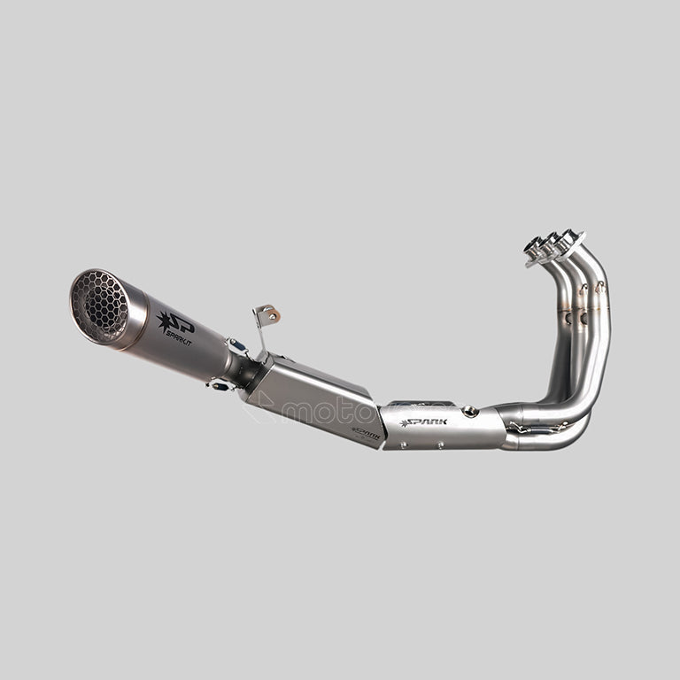 SPARK GRID-O TITANIUM FULL EXHAUST FOR YAMAHA MT-09/TRACER/XSR900 - GYA8862T