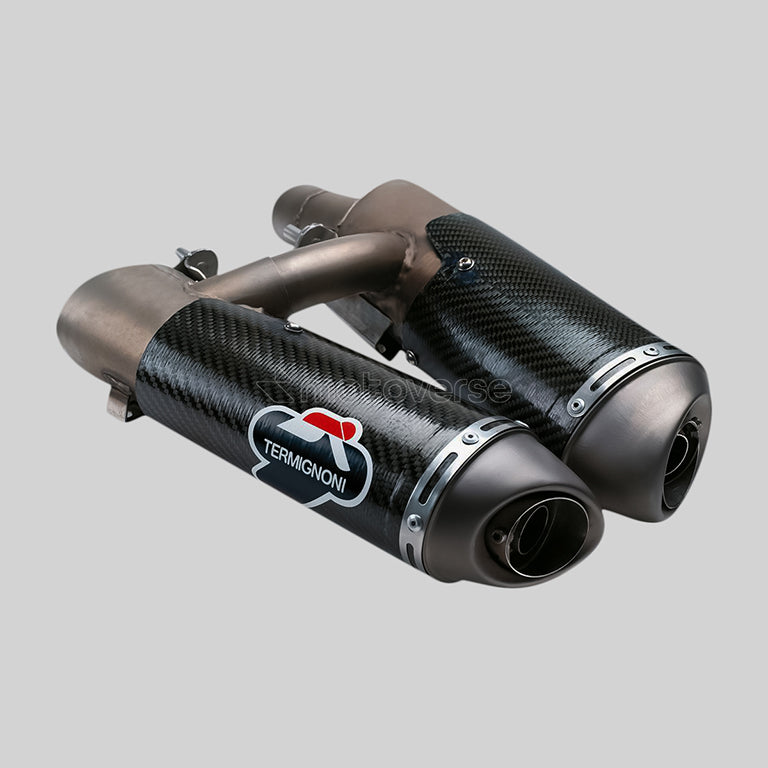 TERMIGNONI APPROVED CARBON SILENCER FOR DUCATI HYPERMOTARD 796/1100 - D004CO