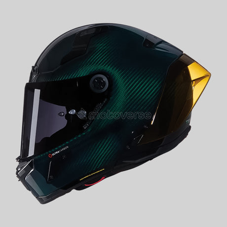 NOLAN X-804 RS ULTRA CARBON LIQUIDO 327 FULL-FACE HELMET