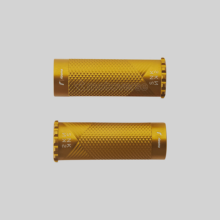 RIZOMA SNAKE FOOTPEGS FIRE GOLD ANODIZED - PE615G