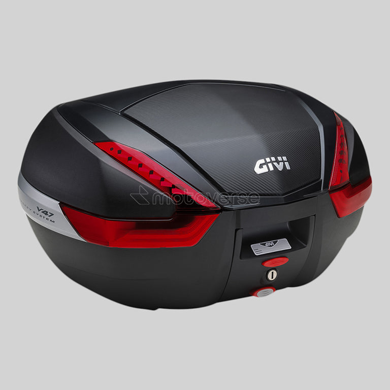 GIVI V47 MONOKEY BLACK/CARBON TOP CASE 47 LITRE - V47NN