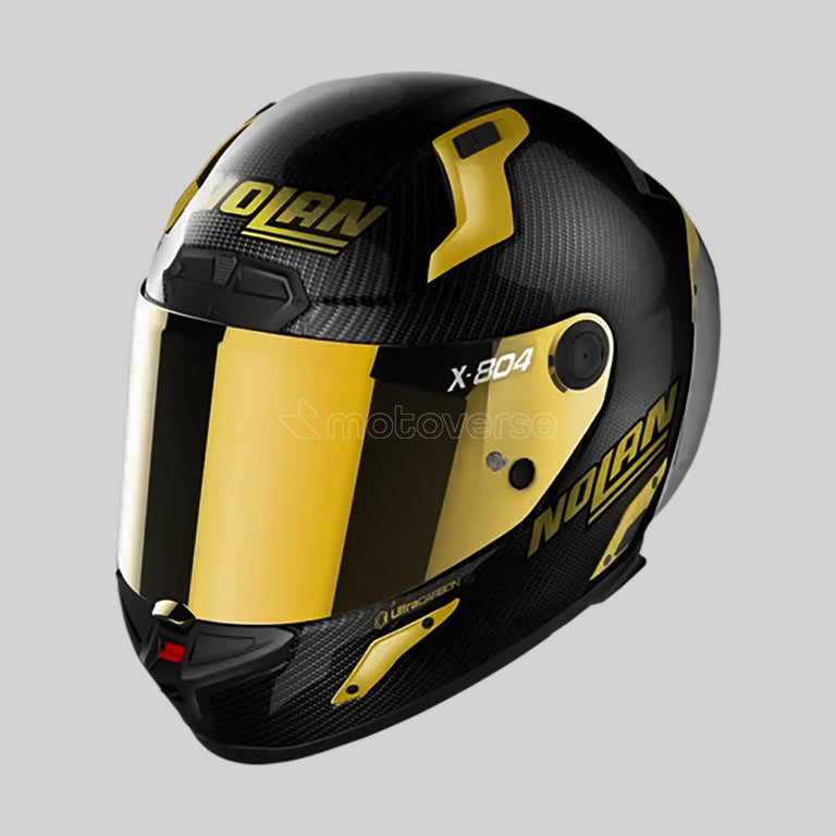 NOLAN X-804 RS ULTRA CARBON GOLD EDITION 003 FULL-FACE HELMET