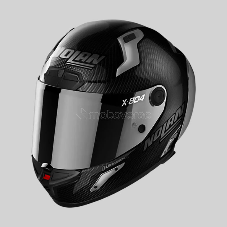 NOLAN X-804 RS ULTRA CARBON SILVER EDITION 004 FULL-FACE HELMET