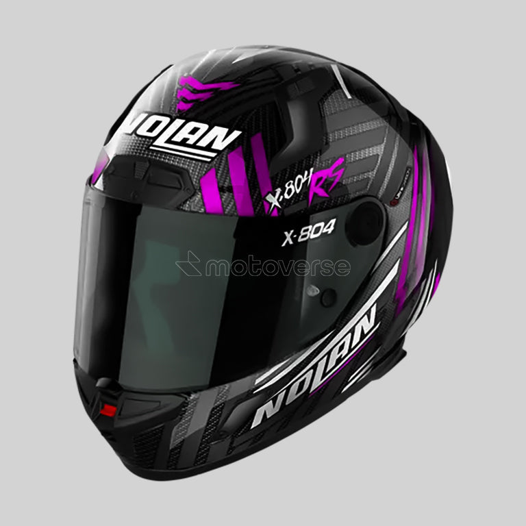 NOLAN X-804 RS ULTRA CARBON WHITE SPECTRE 021 FULL-FACE HELMET