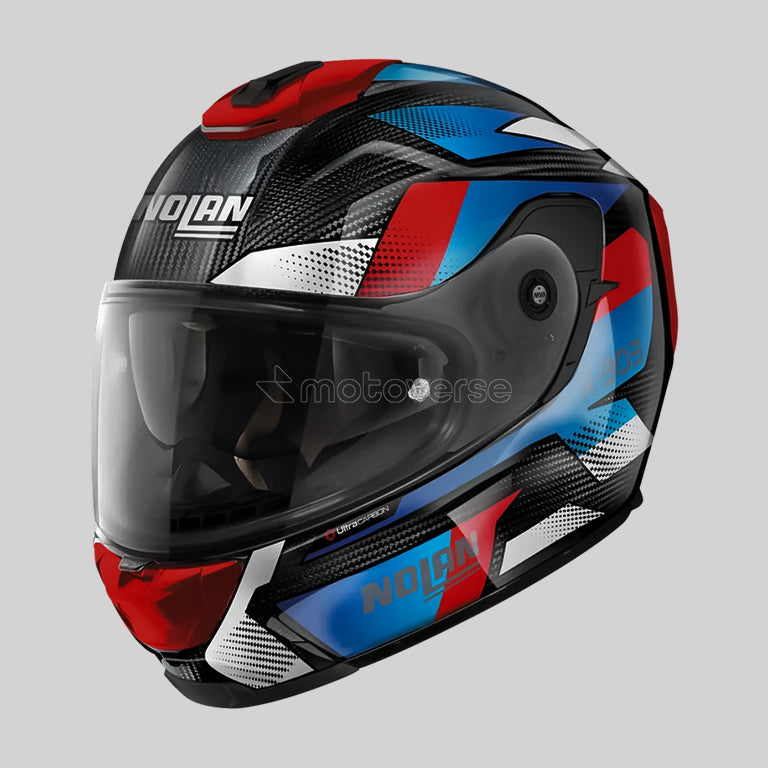 NOLAN X-903 ULTRA CARBON BLUE HIGHSPEED 078 FULL-FACE HELMET