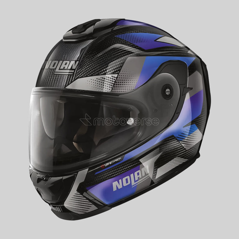 NOLAN X-903 ULTRA CARBON IRIDESCENT HIGHSPEED 077 FULL-FACE HELMET