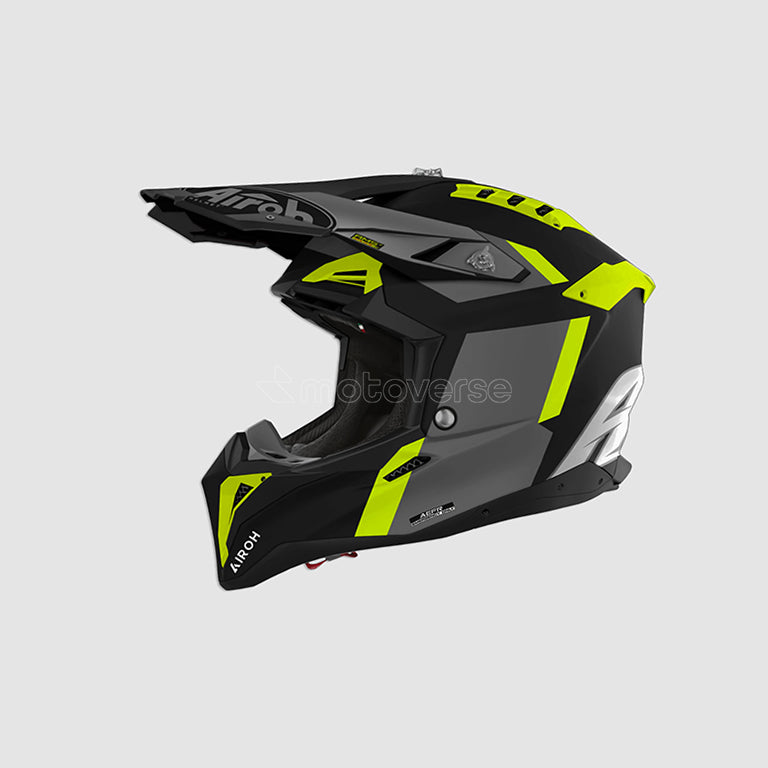 AIROH AVIATOR 3 GLORY OFF-ROAD HELMET YELLOW MATT