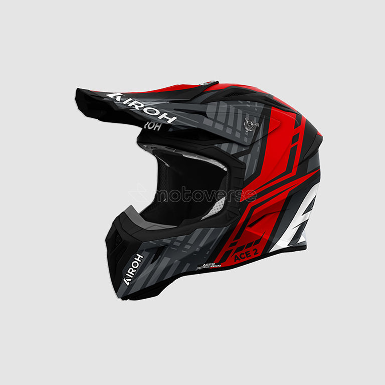 AIROH AVIATOR ACE 2 PROUD OFF-ROAD HELMET RED MATT