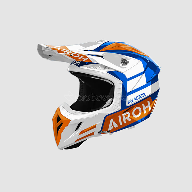 AIROH AVIATOR ACE 2 SAKE OFF-ROAD HELMET ORANGE GLOSS