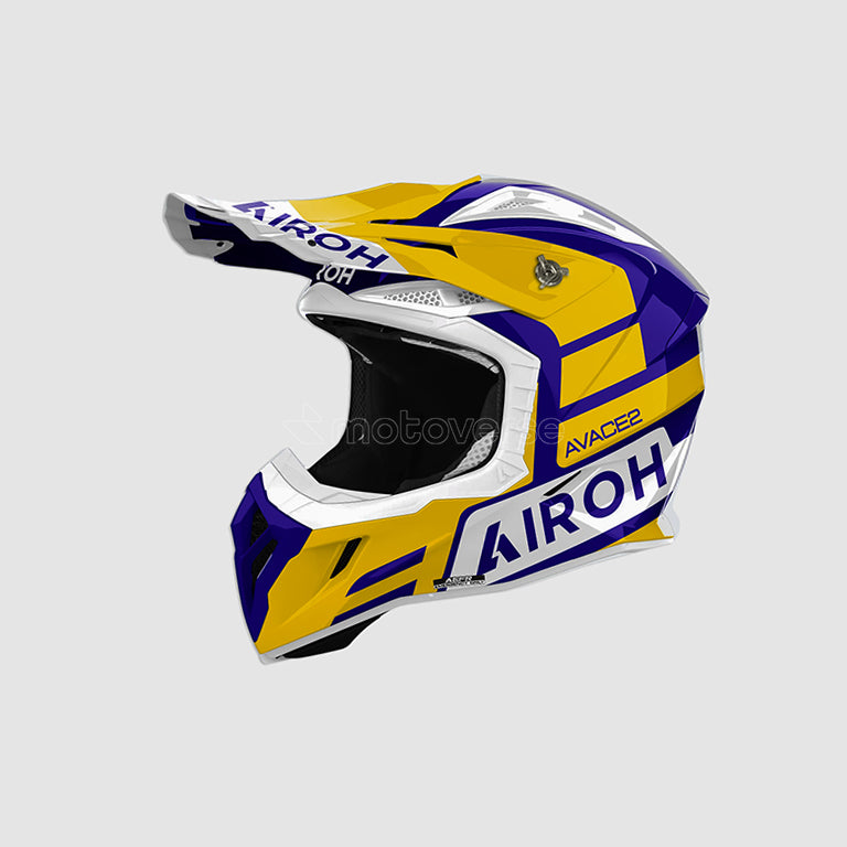 AIROH AVIATOR ACE 2 SAKE OFF-ROAD HELMET YELLOW GLOSS