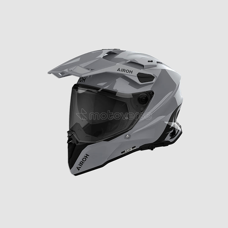 AIROH COMMANDER 2 COLOUR OFF ROAD HELMET CEMENT GREY GLOSS