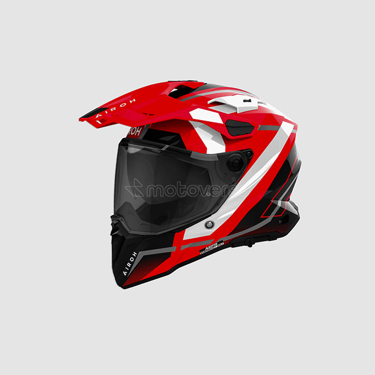 AIROH COMMANDER 2 MAVICK OFF ROAD HELMET RED GLOSS