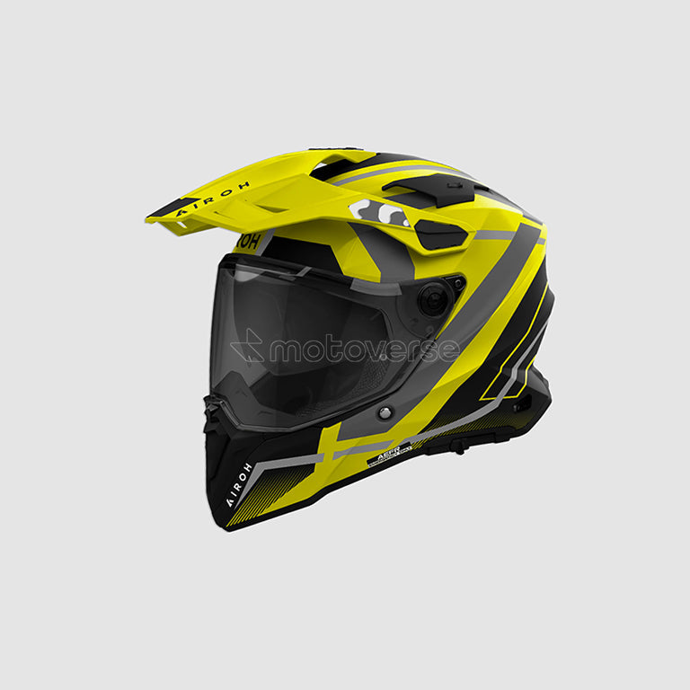 AIROH COMMANDER 2 MAVICK OFF ROAD HELMET YELLOW MATT