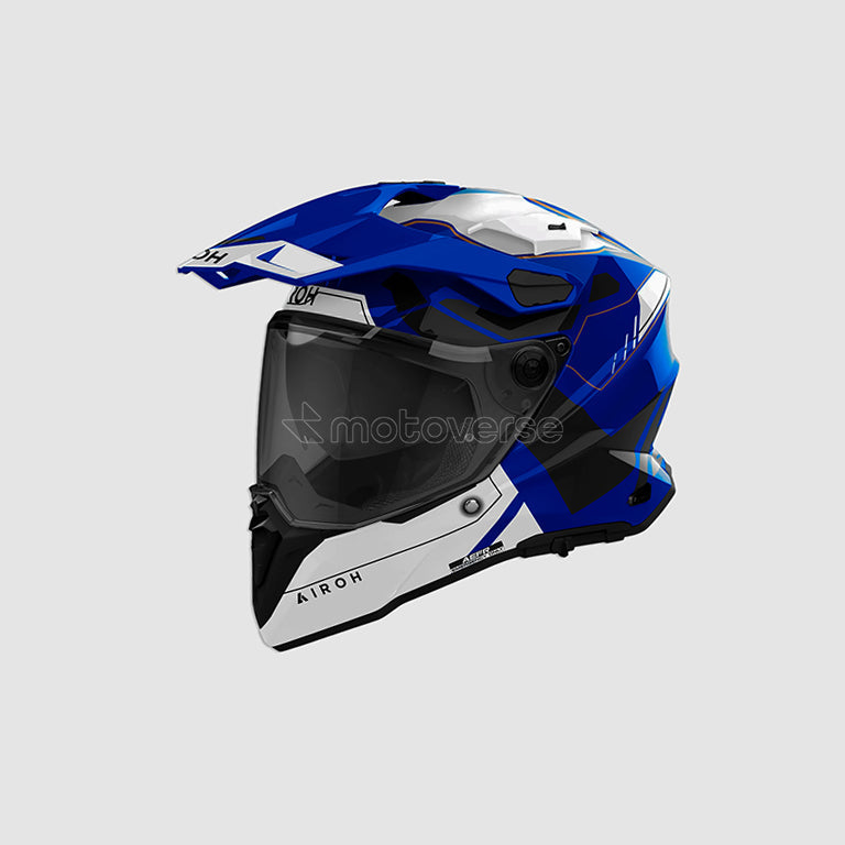 AIROH COMMANDER 2 REVEAL OFF-ROAD HELMET BLUE GLOSS