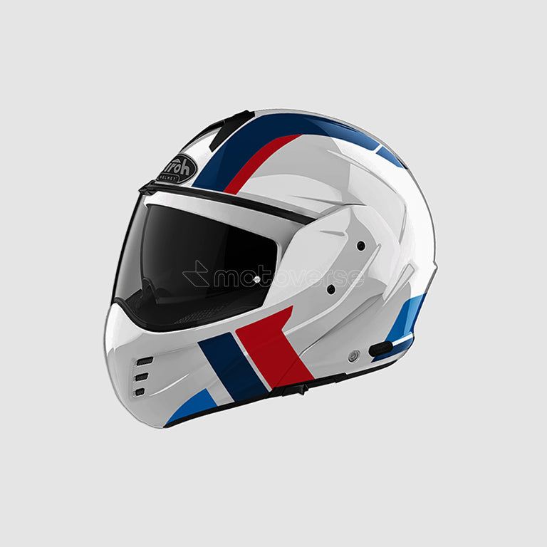 AIROH MATHISSE EXPLORE MODULAR HELMET BLUE GLOSS
