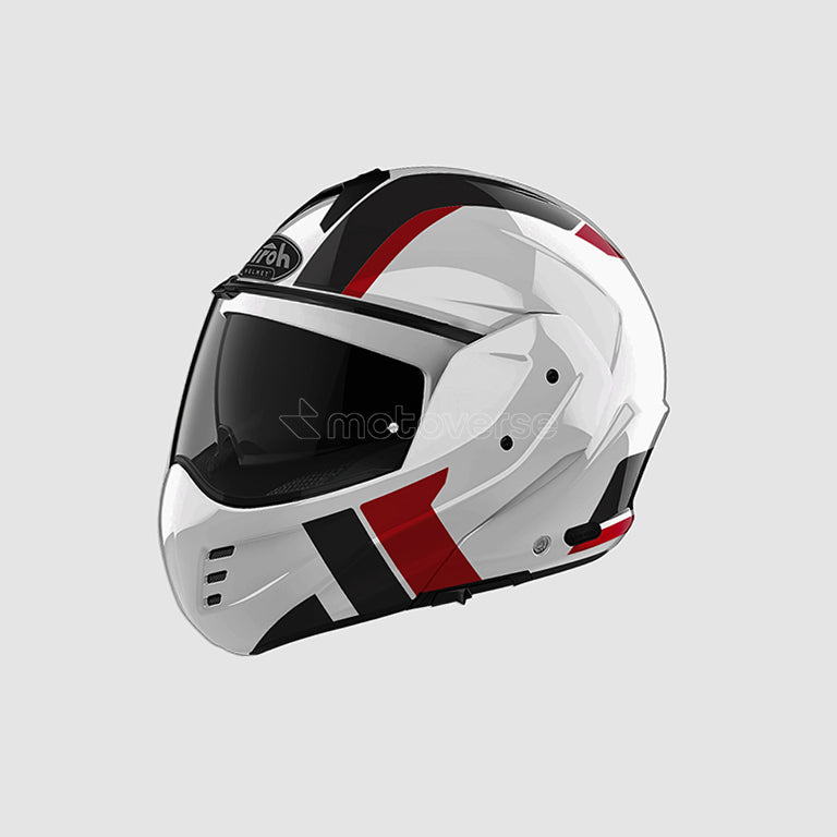 AIROH MATHISSE EXPLORE MODULAR HELMET RED GLOSS