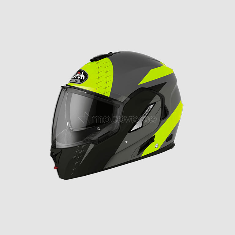 AIROH REV 19 LEADEN MODULAR HELMET YELLOW MATT