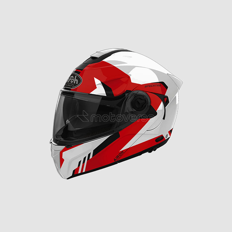 AIROH SPECKTRE CLEVER MODULAR HELMET RED GLOSS