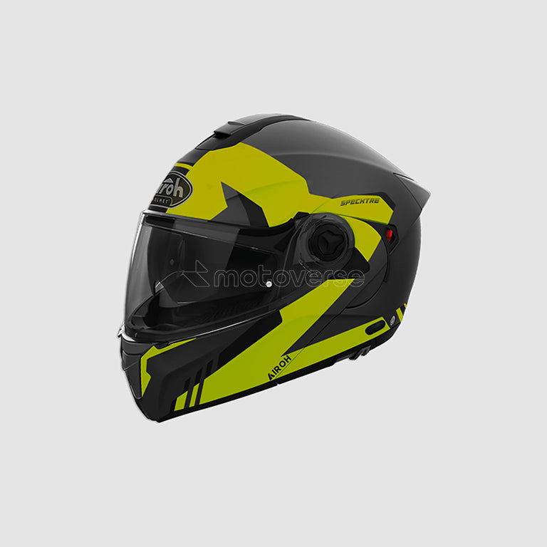 AIROH SPECKTRE CLEVER MODULAR HELMET YELLOW MATT