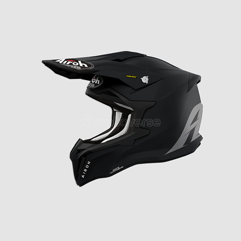 AIROH STRYCKER COLOUR OFF-ROAD HELMET BLACK MATT