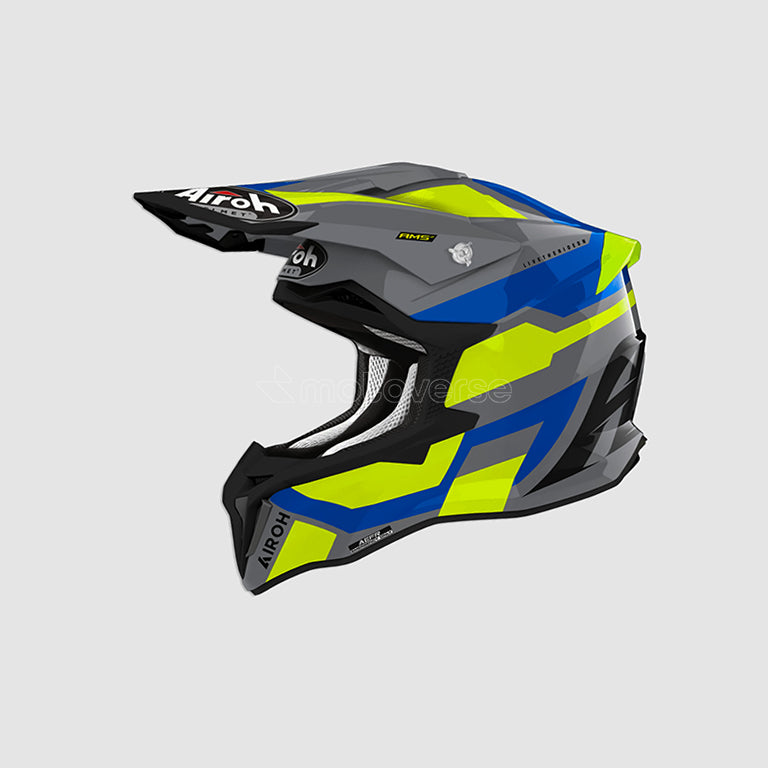 AIROH STRYCKER GLAM OFF-ROAD HELMET YELLOW GLOSS