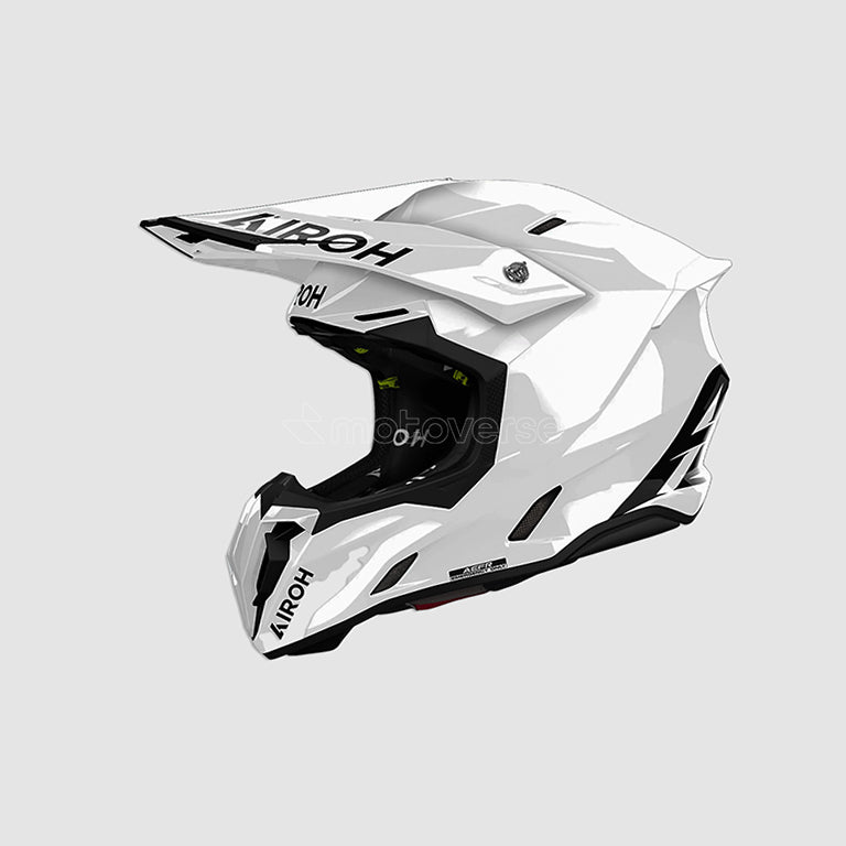 AIROH TWIST 3 COLOUR OFF-ROAD HELMET WHITE GLOSS