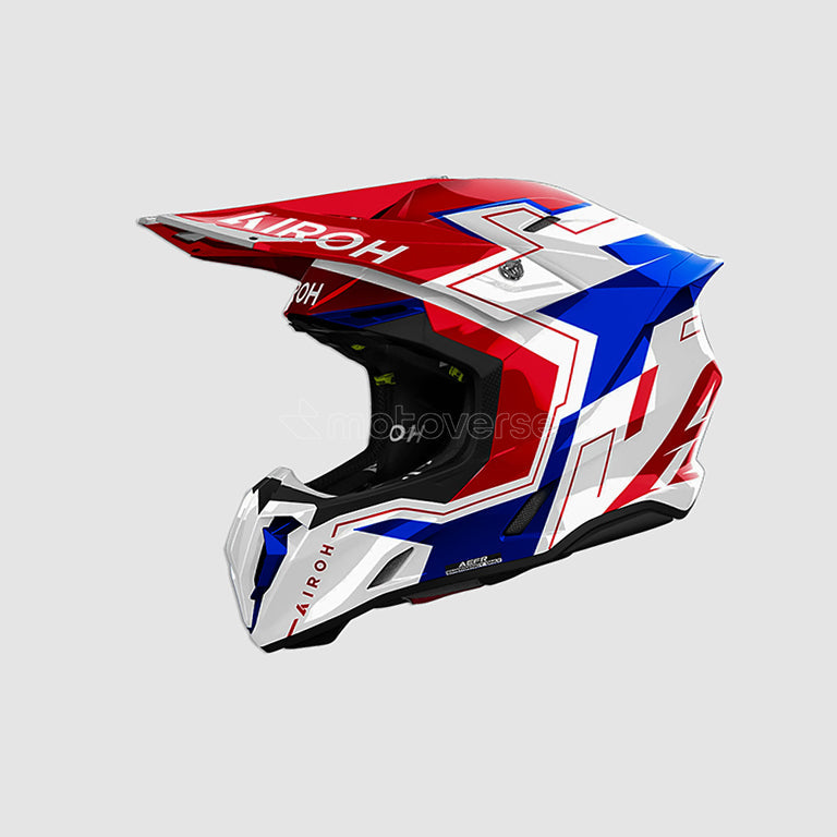 AIROH TWIST 3 DIZZY OFF-ROAD HELMET BLUE/RED GLOSS