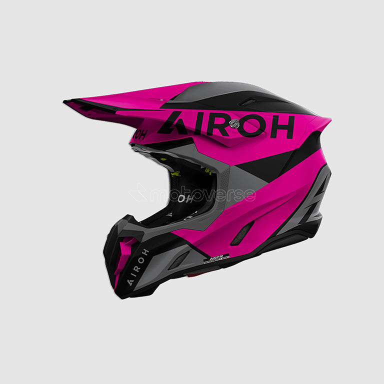AIROH TWIST 3 KING OFF-ROAD HELMET PINK MATT