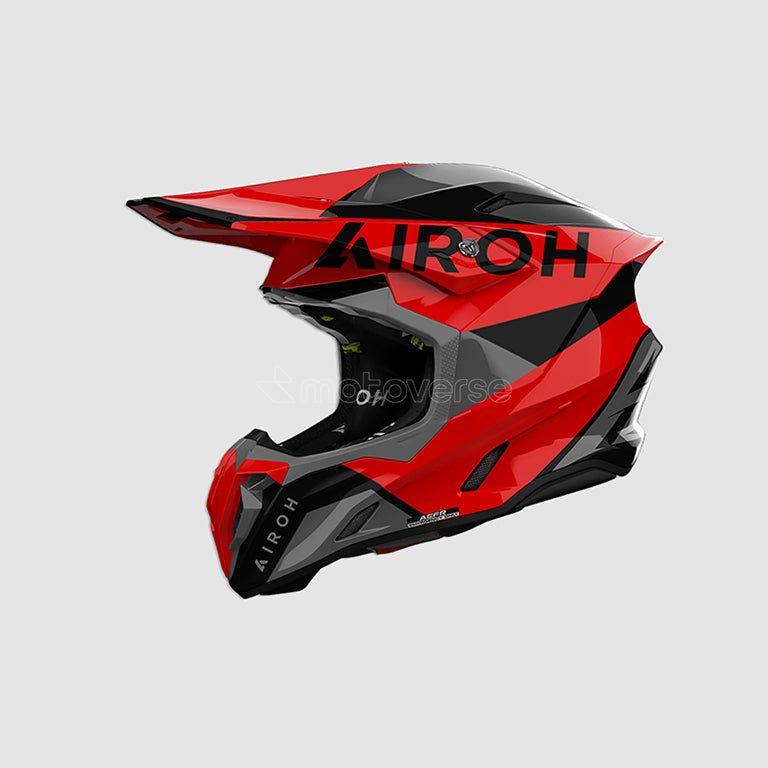 AIROH TWIST 3 KING OFF-ROAD HELMET RED GLOSS