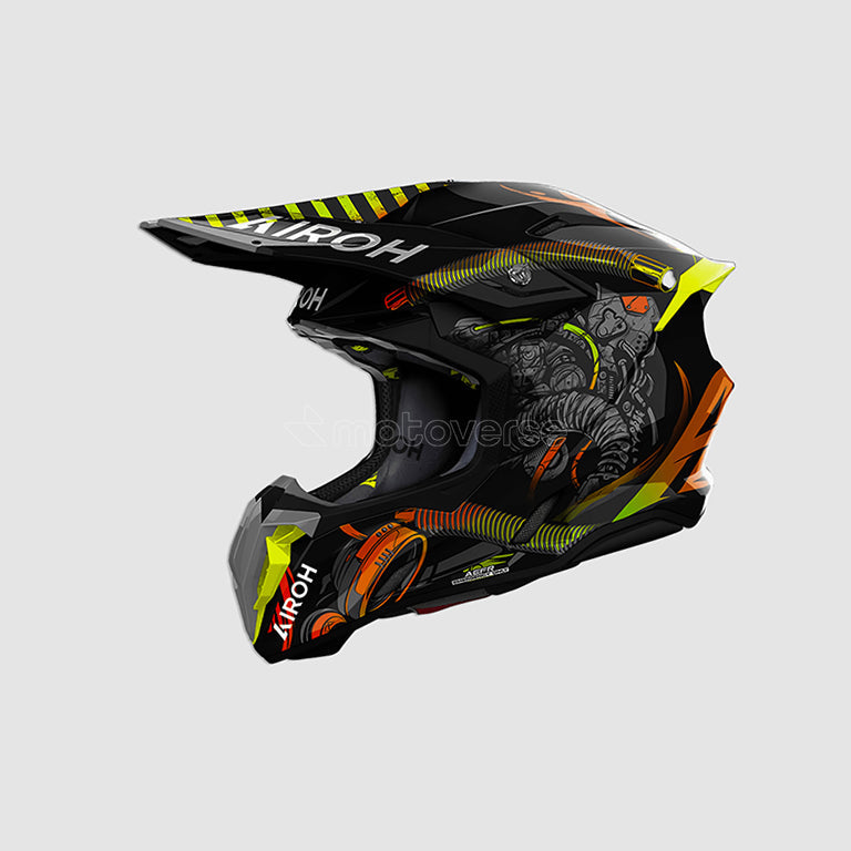 AIROH TWIST 3 TOXIC OFF-ROAD HELMET GLOSS