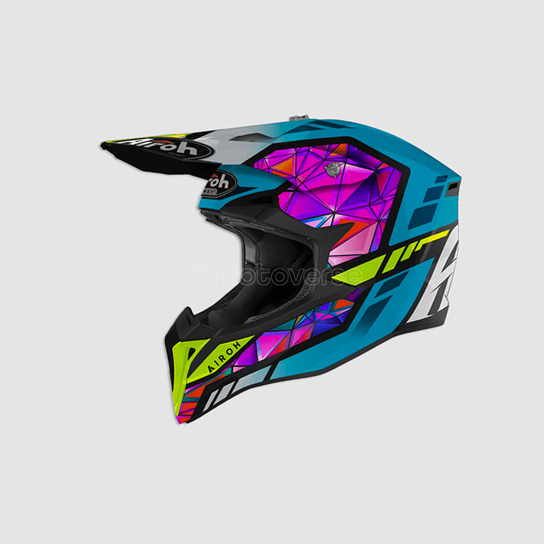 AIROH WRAAAP DIAMOND OFF-ROAD HELMET GLOSS